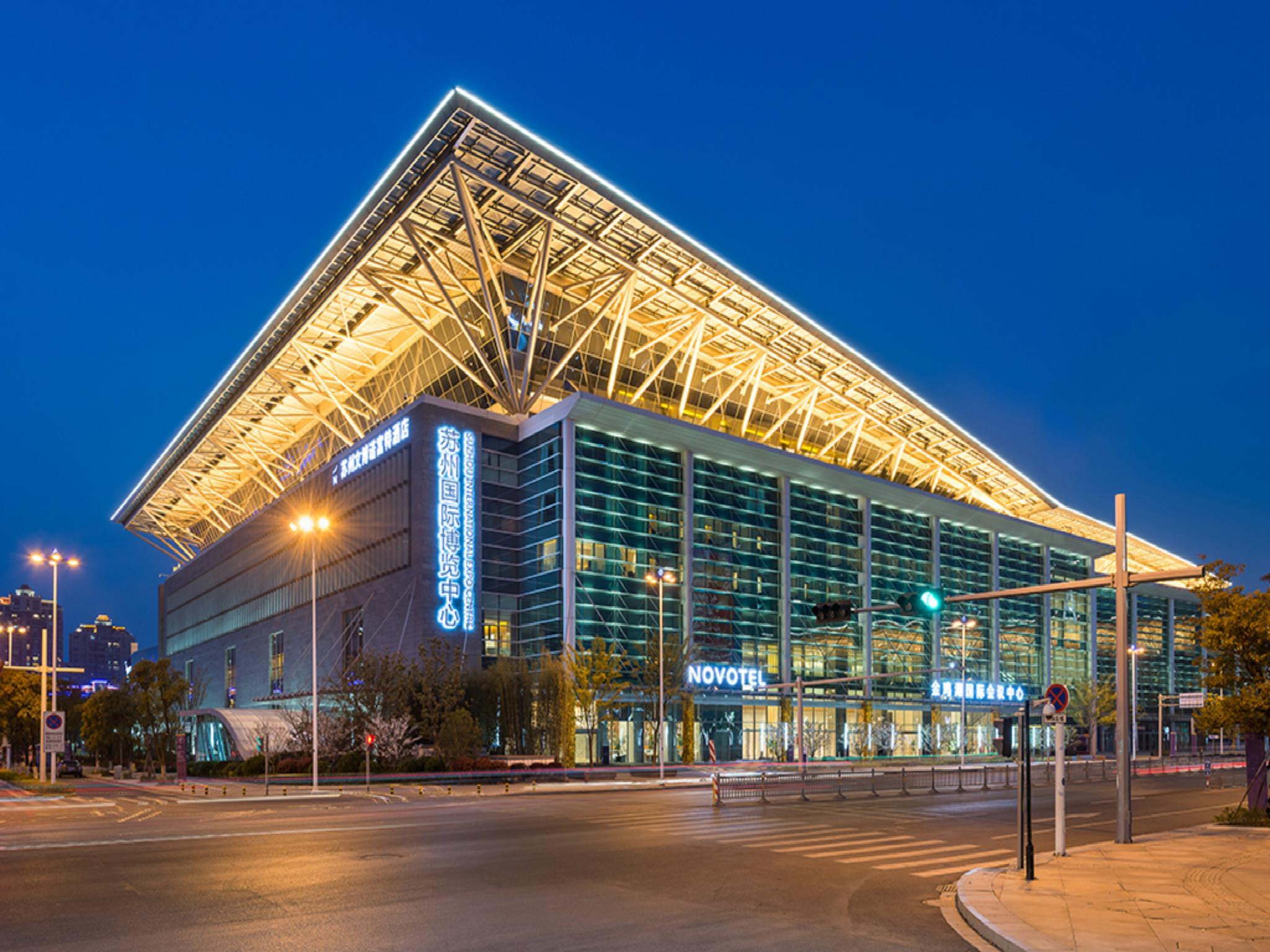 Novotel Jinji Lake Suzhou Sip Kültér fotó