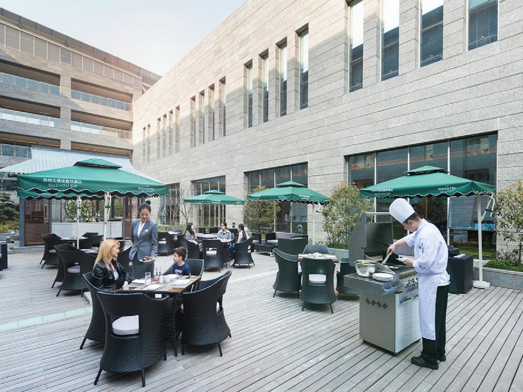 Novotel Jinji Lake Suzhou Sip Kültér fotó